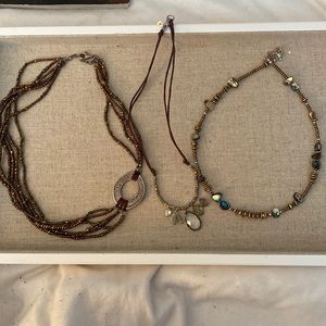 Three piece silpada jewelry set